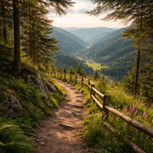 Naturpfade für bewusste Spaziergänge
